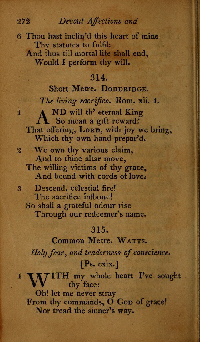 A Selection of Sacred Poetry: consisting of psalms and hymns, from Watts, Doddridge, Merrick, Scott, Cowper, Barbauld, Steele ...compiled for  the use of the Unitarian Church in Philadelphia page 272