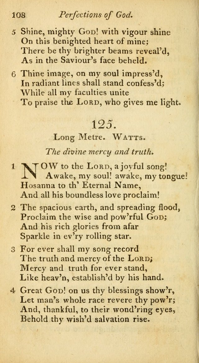 A Selection of Sacred Poetry: consisting of psalms and hymns from Watts, Doddridge, Merrick, Scott, Cowper, Barbauld, Steele, and others (2nd ed.) page 108