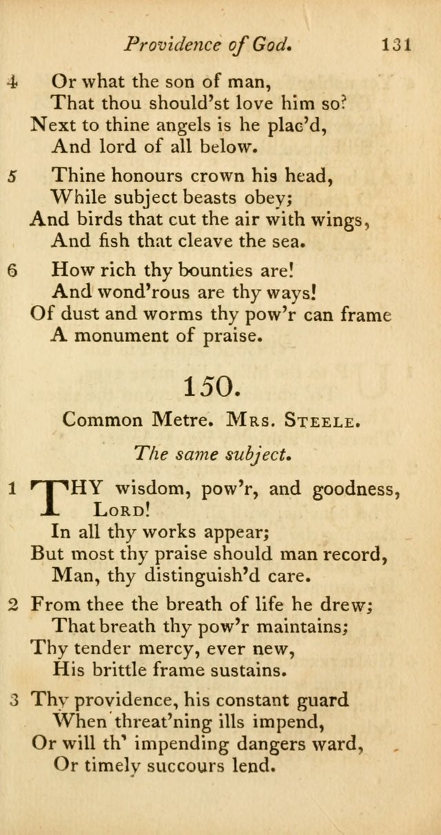 A Selection of Sacred Poetry: consisting of psalms and hymns from Watts, Doddridge, Merrick, Scott, Cowper, Barbauld, Steele, and others (2nd ed.) page 131