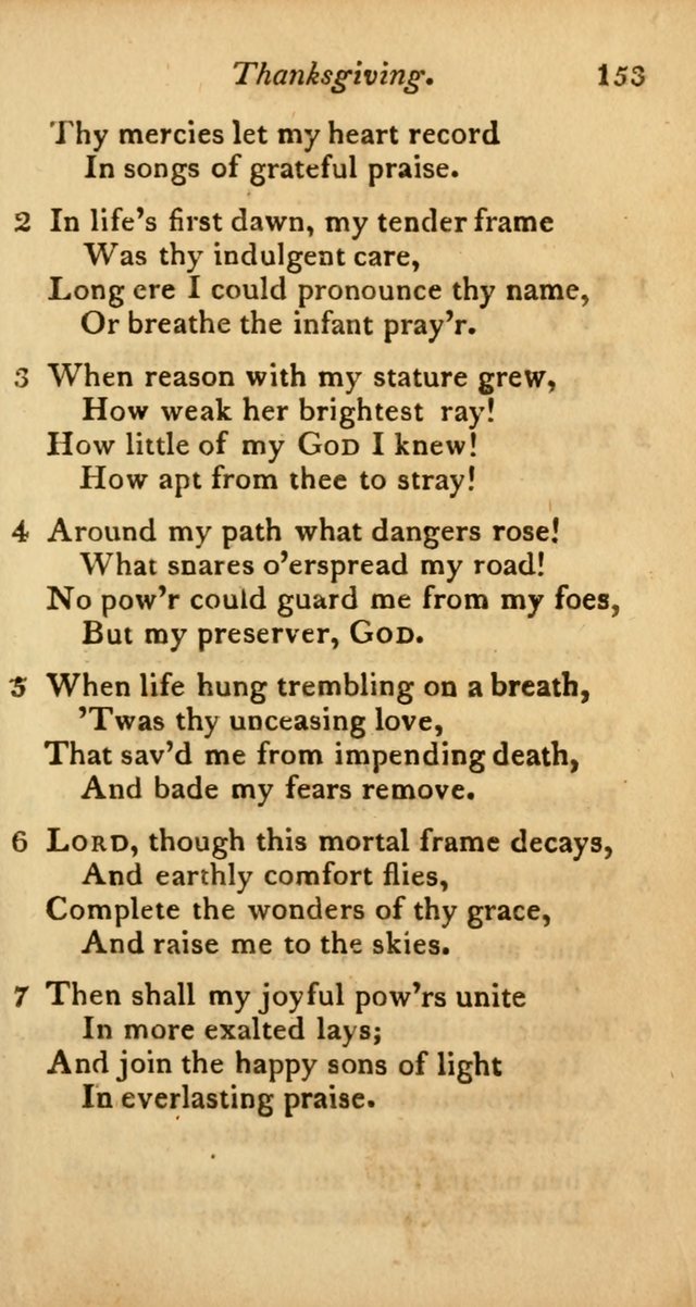 A Selection of Sacred Poetry: consisting of psalms and hymns from Watts, Doddridge, Merrick, Scott, Cowper, Barbauld, Steele, and others (2nd ed.) page 153