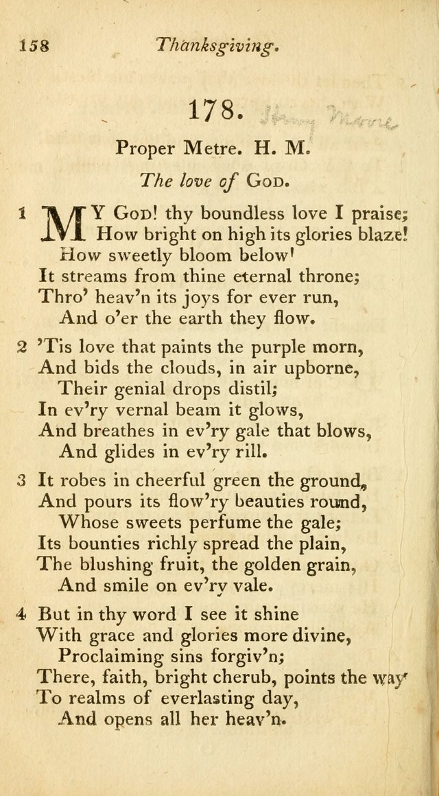 A Selection of Sacred Poetry: consisting of psalms and hymns from Watts, Doddridge, Merrick, Scott, Cowper, Barbauld, Steele, and others (2nd ed.) page 158