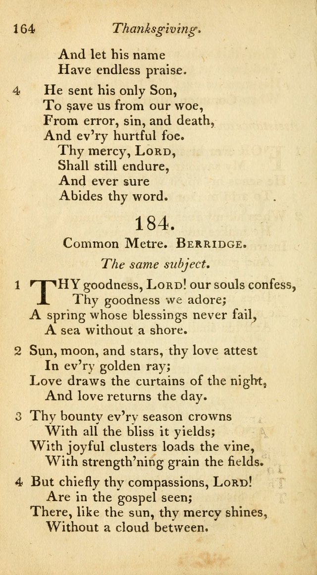 A Selection of Sacred Poetry: consisting of psalms and hymns from Watts, Doddridge, Merrick, Scott, Cowper, Barbauld, Steele, and others (2nd ed.) page 164