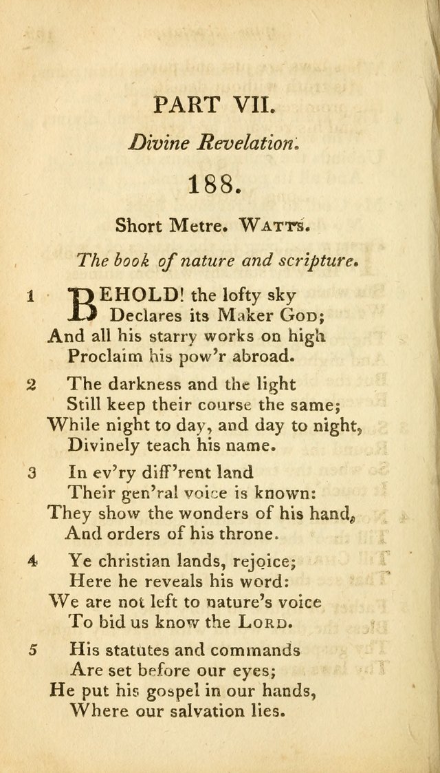 A Selection of Sacred Poetry: consisting of psalms and hymns from Watts, Doddridge, Merrick, Scott, Cowper, Barbauld, Steele, and others (2nd ed.) page 168