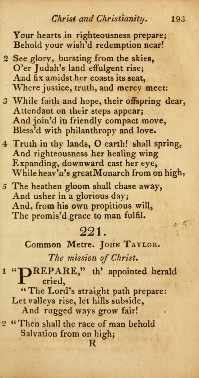 A Selection of Sacred Poetry: consisting of psalms and hymns from Watts, Doddridge, Merrick, Scott, Cowper, Barbauld, Steele, and others (2nd ed.) page 193