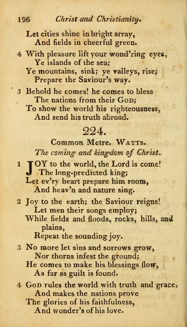 A Selection of Sacred Poetry: consisting of psalms and hymns from Watts, Doddridge, Merrick, Scott, Cowper, Barbauld, Steele, and others (2nd ed.) page 196