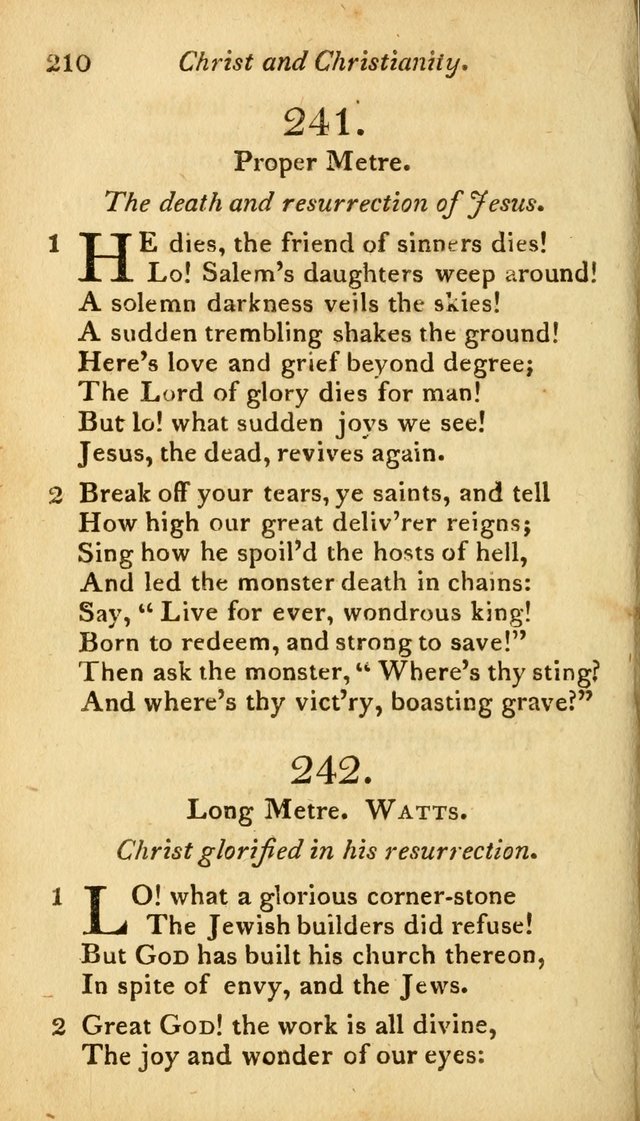 A Selection of Sacred Poetry: consisting of psalms and hymns from Watts, Doddridge, Merrick, Scott, Cowper, Barbauld, Steele, and others (2nd ed.) page 210