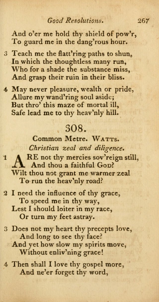 A Selection of Sacred Poetry: consisting of psalms and hymns from Watts, Doddridge, Merrick, Scott, Cowper, Barbauld, Steele, and others (2nd ed.) page 267
