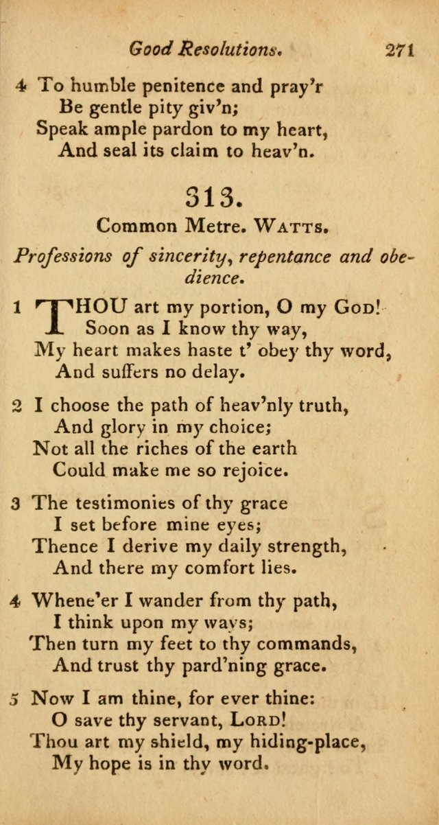 A Selection of Sacred Poetry: consisting of psalms and hymns from Watts, Doddridge, Merrick, Scott, Cowper, Barbauld, Steele, and others (2nd ed.) page 271