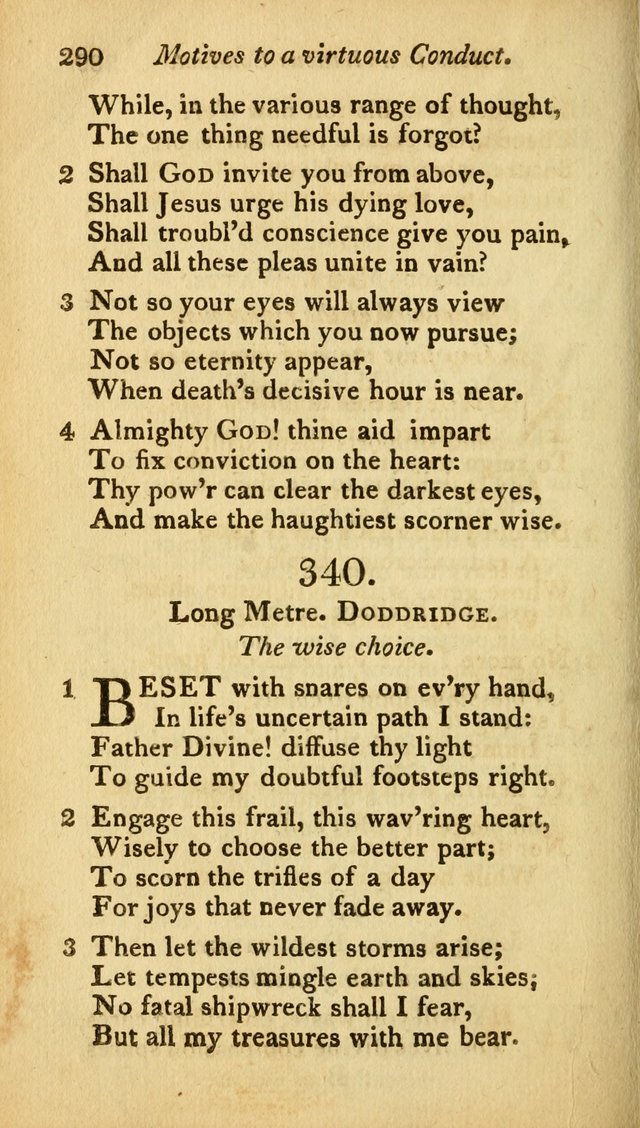 A Selection of Sacred Poetry: consisting of psalms and hymns from Watts, Doddridge, Merrick, Scott, Cowper, Barbauld, Steele, and others (2nd ed.) page 290