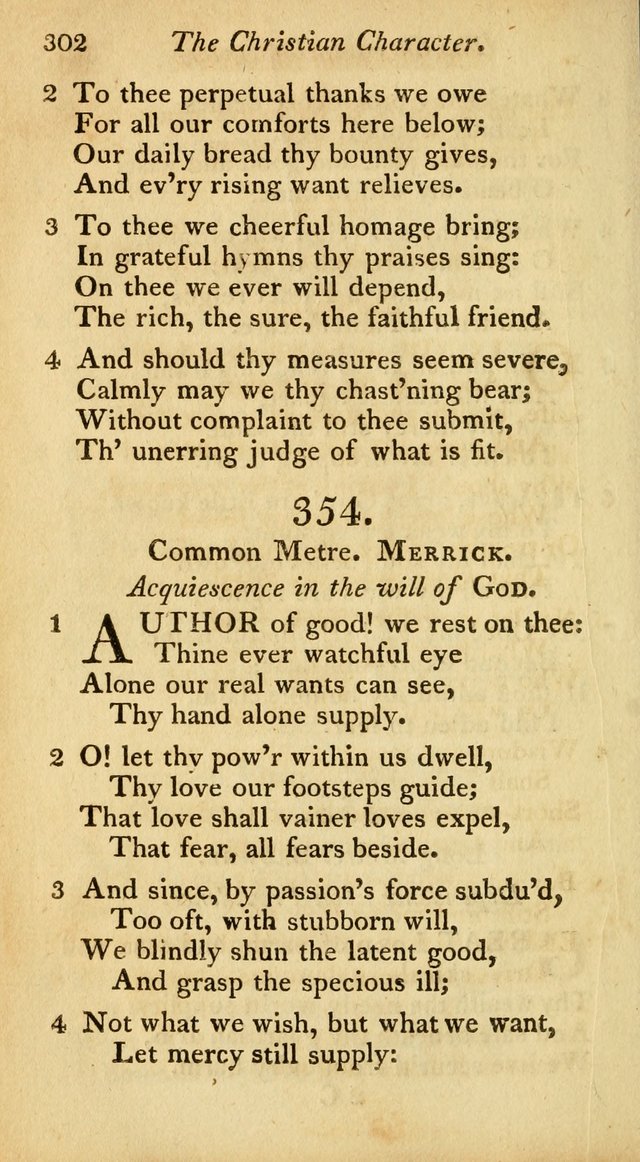 A Selection of Sacred Poetry: consisting of psalms and hymns from Watts, Doddridge, Merrick, Scott, Cowper, Barbauld, Steele, and others (2nd ed.) page 302