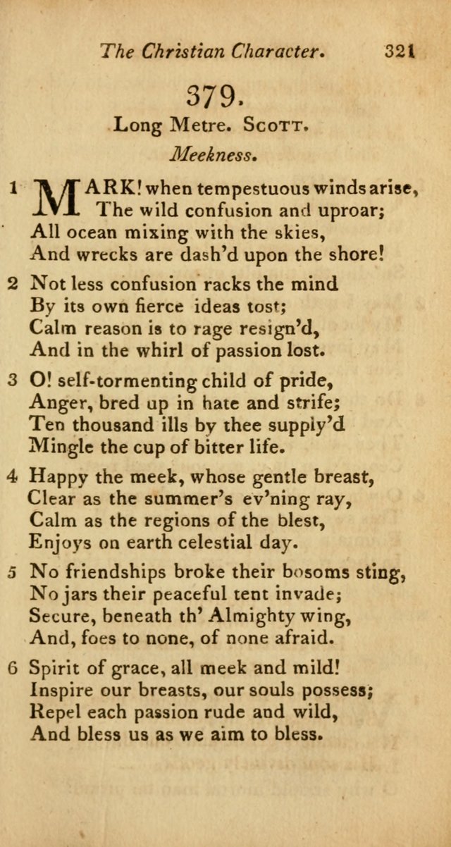 A Selection of Sacred Poetry: consisting of psalms and hymns from Watts, Doddridge, Merrick, Scott, Cowper, Barbauld, Steele, and others (2nd ed.) page 321