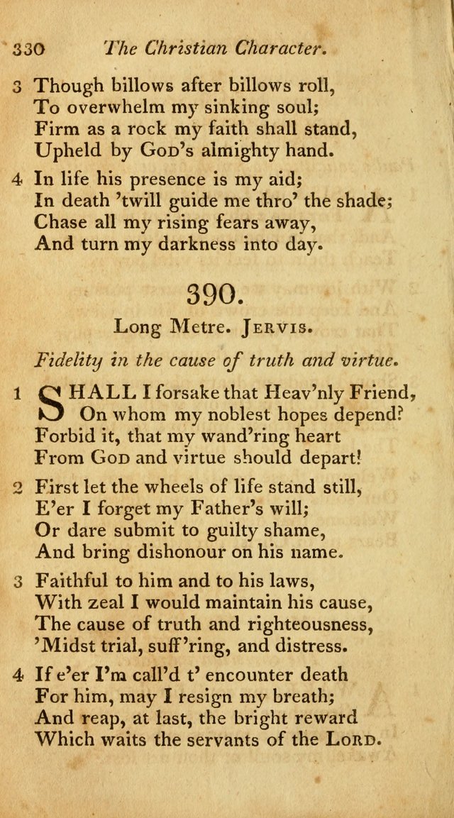 A Selection of Sacred Poetry: consisting of psalms and hymns from Watts, Doddridge, Merrick, Scott, Cowper, Barbauld, Steele, and others (2nd ed.) page 330