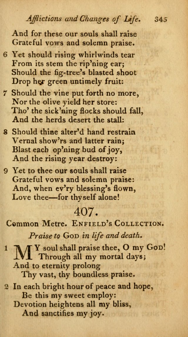 A Selection of Sacred Poetry: consisting of psalms and hymns from Watts, Doddridge, Merrick, Scott, Cowper, Barbauld, Steele, and others (2nd ed.) page 345