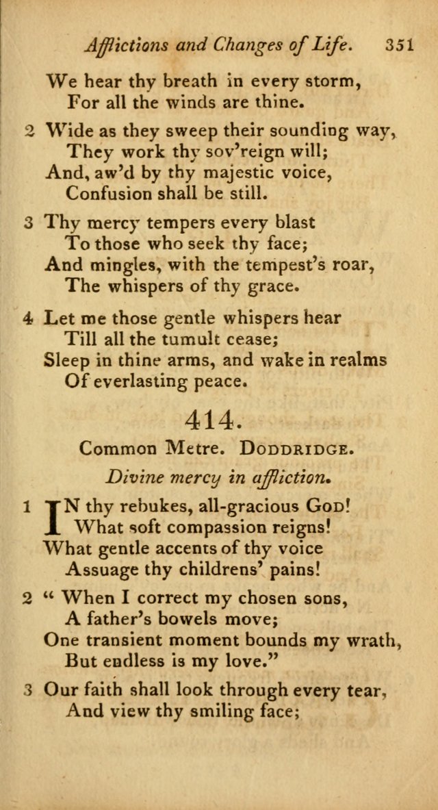 A Selection of Sacred Poetry: consisting of psalms and hymns from Watts, Doddridge, Merrick, Scott, Cowper, Barbauld, Steele, and others (2nd ed.) page 351