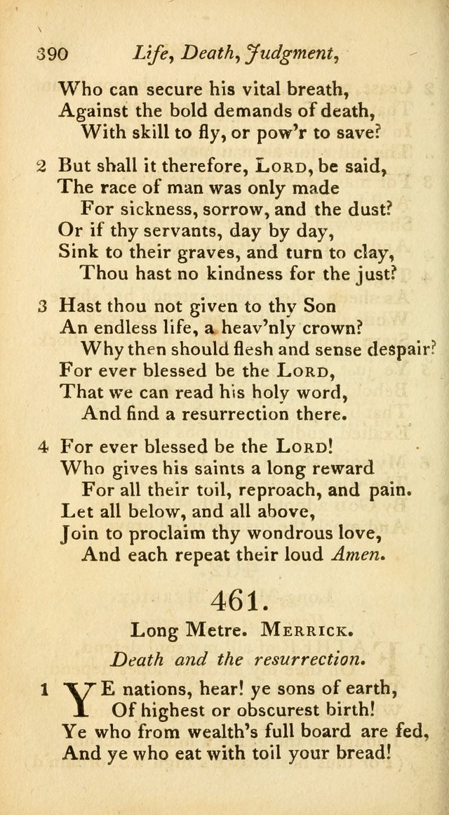 A Selection of Sacred Poetry: consisting of psalms and hymns from Watts, Doddridge, Merrick, Scott, Cowper, Barbauld, Steele, and others (2nd ed.) page 390