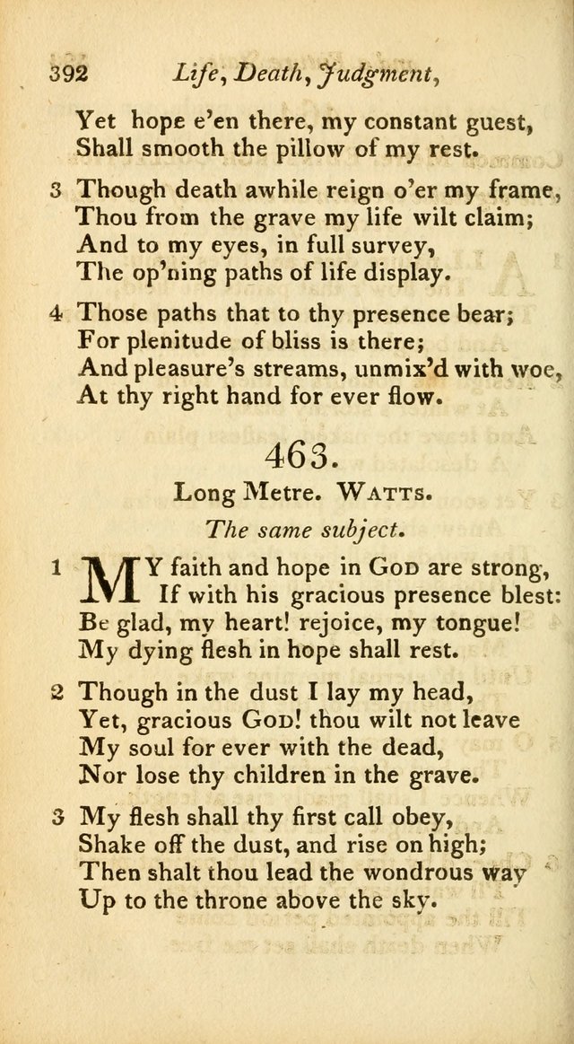 A Selection of Sacred Poetry: consisting of psalms and hymns from Watts, Doddridge, Merrick, Scott, Cowper, Barbauld, Steele, and others (2nd ed.) page 392