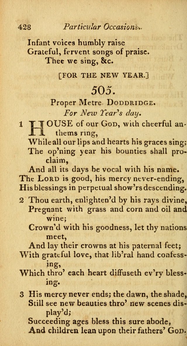 A Selection of Sacred Poetry: consisting of psalms and hymns from Watts, Doddridge, Merrick, Scott, Cowper, Barbauld, Steele, and others (2nd ed.) page 430