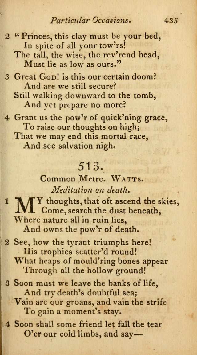 A Selection of Sacred Poetry: consisting of psalms and hymns from Watts, Doddridge, Merrick, Scott, Cowper, Barbauld, Steele, and others (2nd ed.) page 437