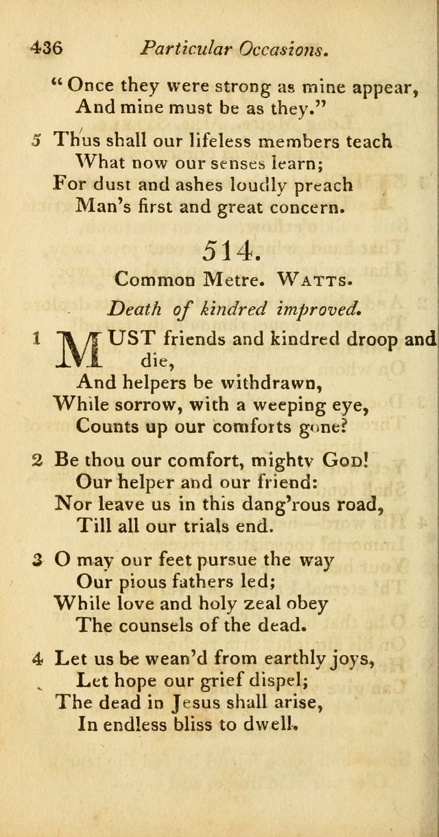 A Selection of Sacred Poetry: consisting of psalms and hymns from Watts, Doddridge, Merrick, Scott, Cowper, Barbauld, Steele, and others (2nd ed.) page 438