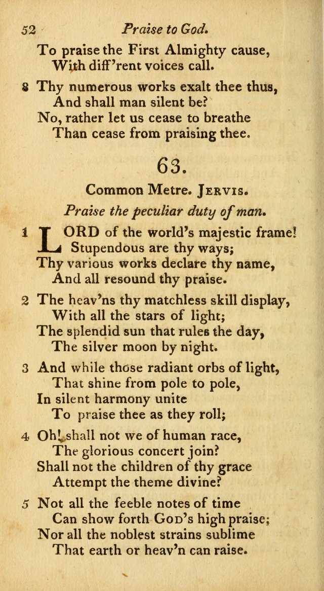 A Selection of Sacred Poetry: consisting of psalms and hymns from Watts, Doddridge, Merrick, Scott, Cowper, Barbauld, Steele, and others (2nd ed.) page 52