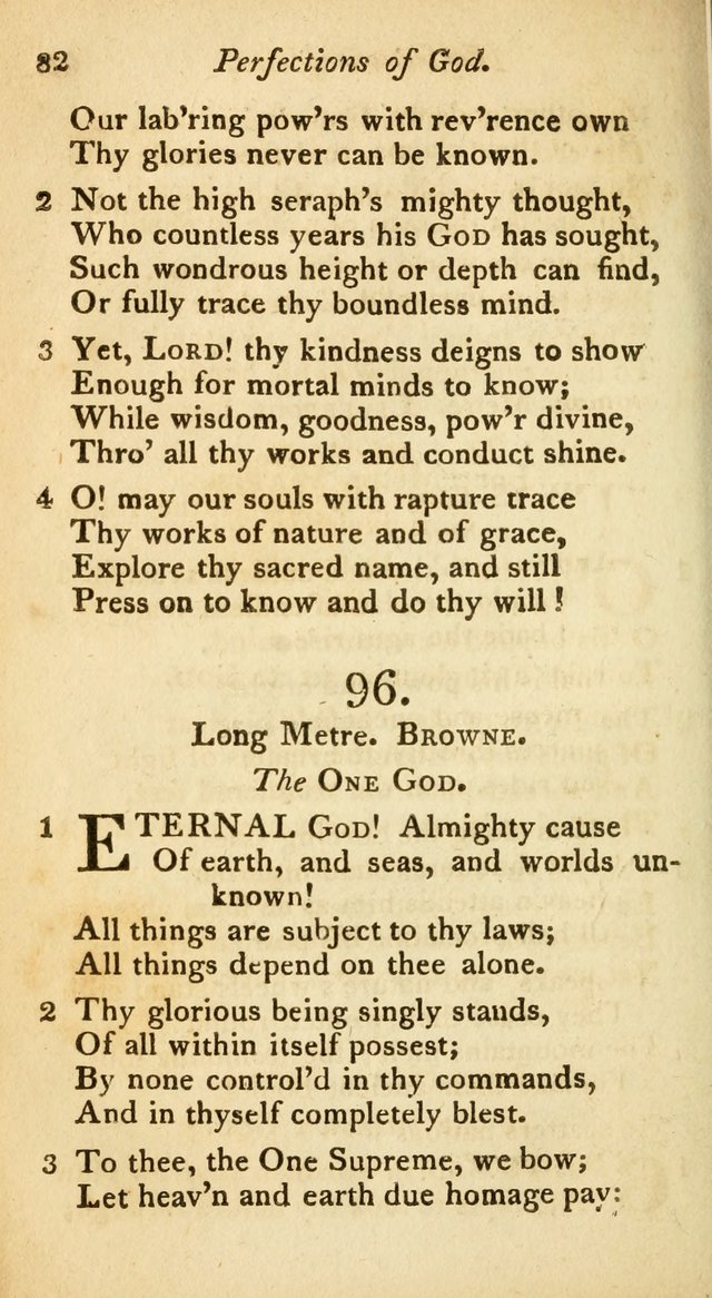 A Selection of Sacred Poetry: consisting of psalms and hymns from Watts, Doddridge, Merrick, Scott, Cowper, Barbauld, Steele, and others (2nd ed.) page 82