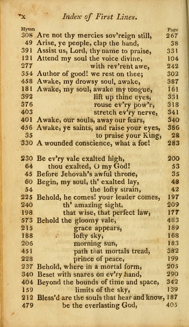 A Selection of Sacred Poetry: consisting of psalms and hymns from Watts, Doddridge, Merrick, Scott, Cowper, Barbauld, Steele, and others (2nd ed.) page xvi