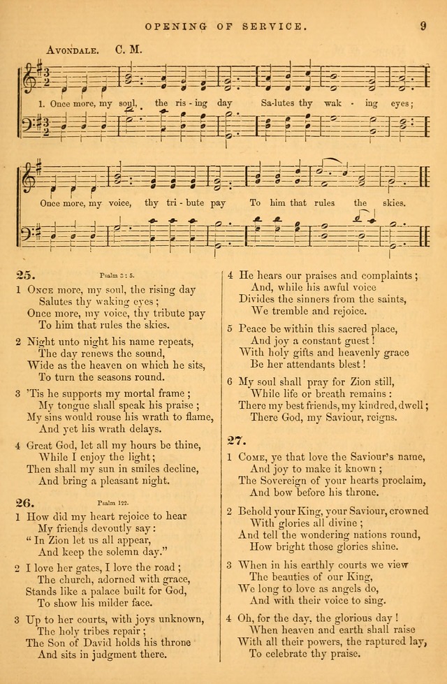 Songs for the Sanctuary; or Psalms and Hymns for Christian Worship (Baptist Ed.) page 10