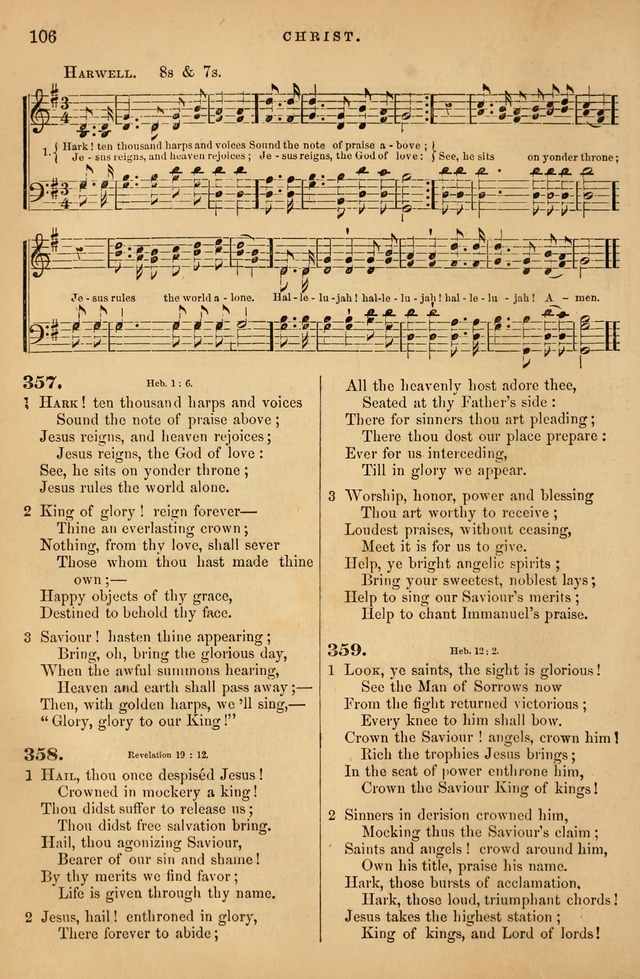 Songs for the Sanctuary; or Psalms and Hymns for Christian Worship (Baptist Ed.) page 107