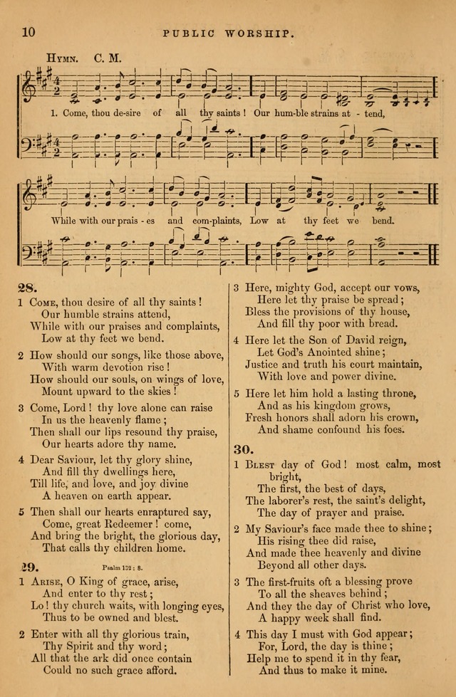 Songs for the Sanctuary; or Psalms and Hymns for Christian Worship (Baptist Ed.) page 11