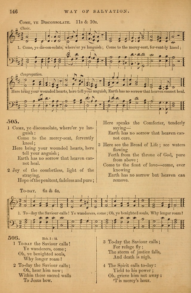 Songs for the Sanctuary; or Psalms and Hymns for Christian Worship (Baptist Ed.) page 147