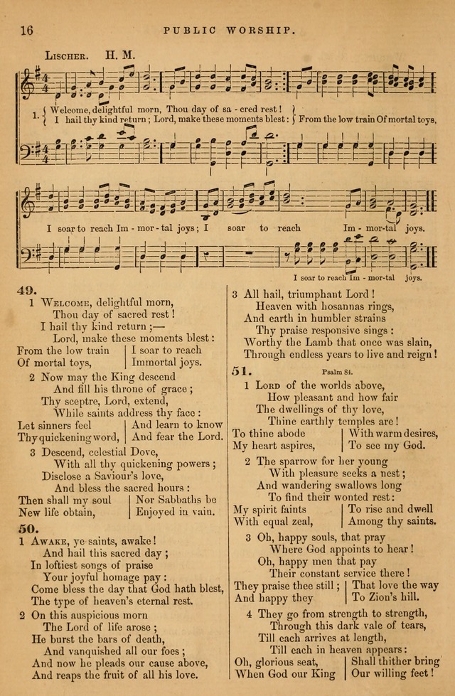 Songs for the Sanctuary; or Psalms and Hymns for Christian Worship (Baptist Ed.) page 17