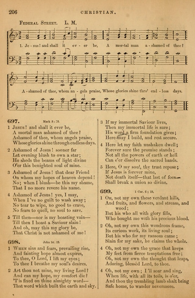 Songs for the Sanctuary; or Psalms and Hymns for Christian Worship (Baptist Ed.) page 207
