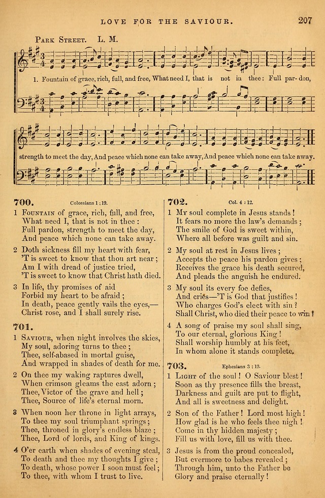 Songs for the Sanctuary; or Psalms and Hymns for Christian Worship (Baptist Ed.) page 208