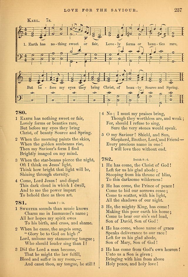 Songs for the Sanctuary; or Psalms and Hymns for Christian Worship (Baptist Ed.) page 238