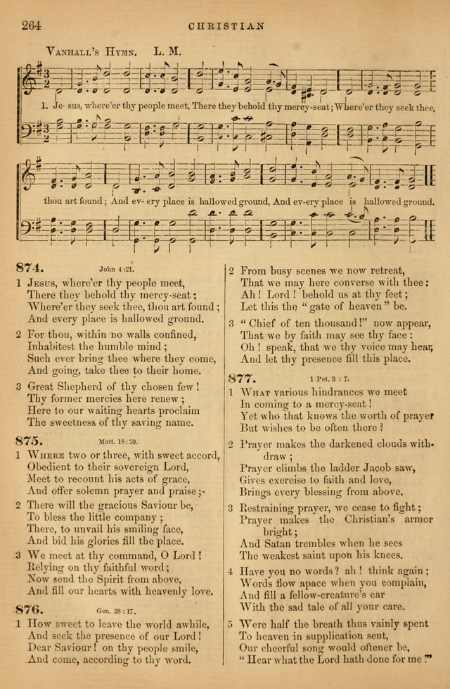 Songs for the Sanctuary; or Psalms and Hymns for Christian Worship (Baptist Ed.) page 265