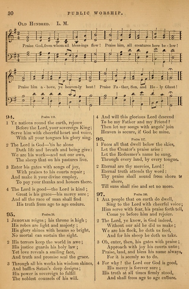 Songs for the Sanctuary; or Psalms and Hymns for Christian Worship (Baptist Ed.) page 31