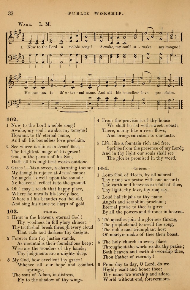 Songs for the Sanctuary; or Psalms and Hymns for Christian Worship (Baptist Ed.) page 33