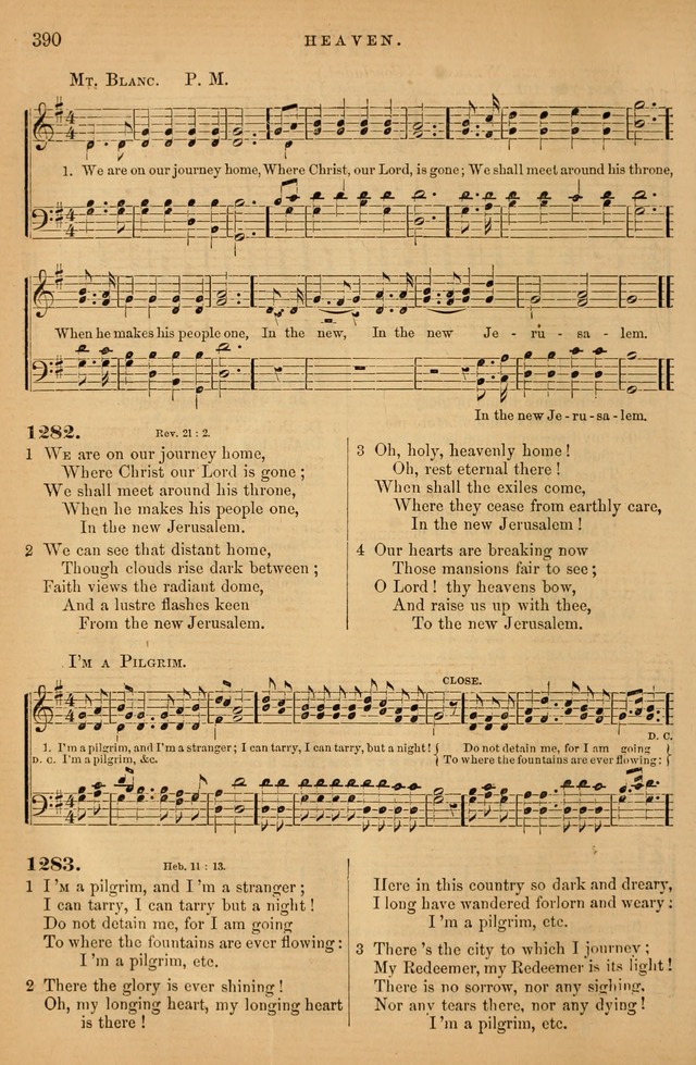 Songs for the Sanctuary; or Psalms and Hymns for Christian Worship (Baptist Ed.) page 391