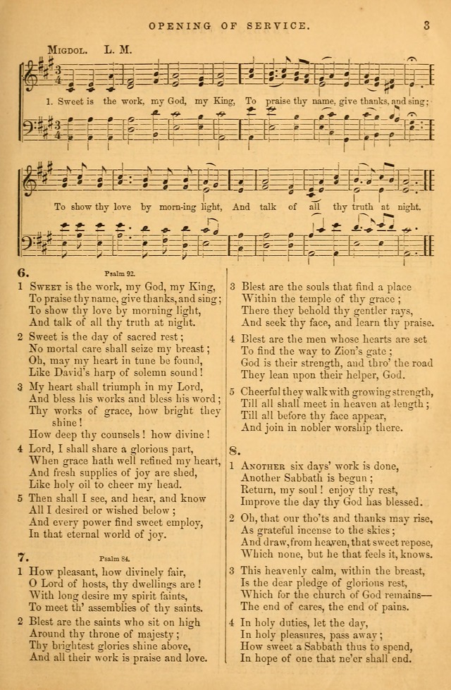 Songs for the Sanctuary; or Psalms and Hymns for Christian Worship (Baptist Ed.) page 4