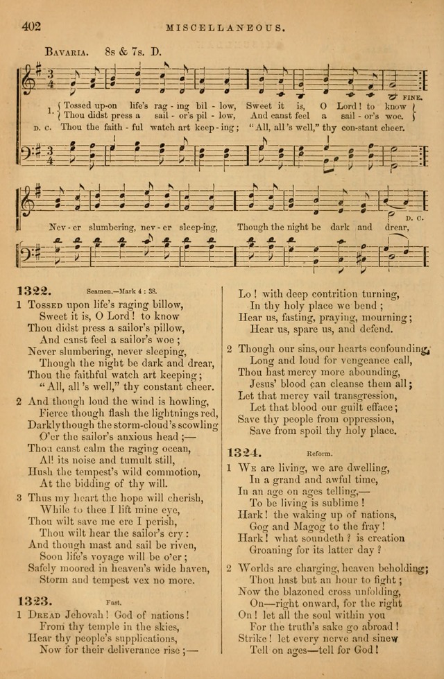 Songs for the Sanctuary; or Psalms and Hymns for Christian Worship (Baptist Ed.) page 403