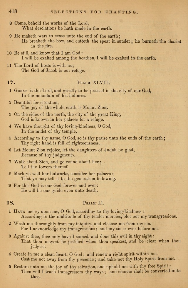 Songs for the Sanctuary; or Psalms and Hymns for Christian Worship (Baptist Ed.) page 419