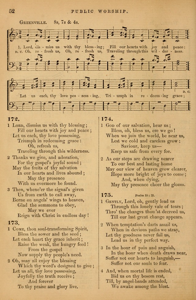 Songs for the Sanctuary; or Psalms and Hymns for Christian Worship (Baptist Ed.) page 53