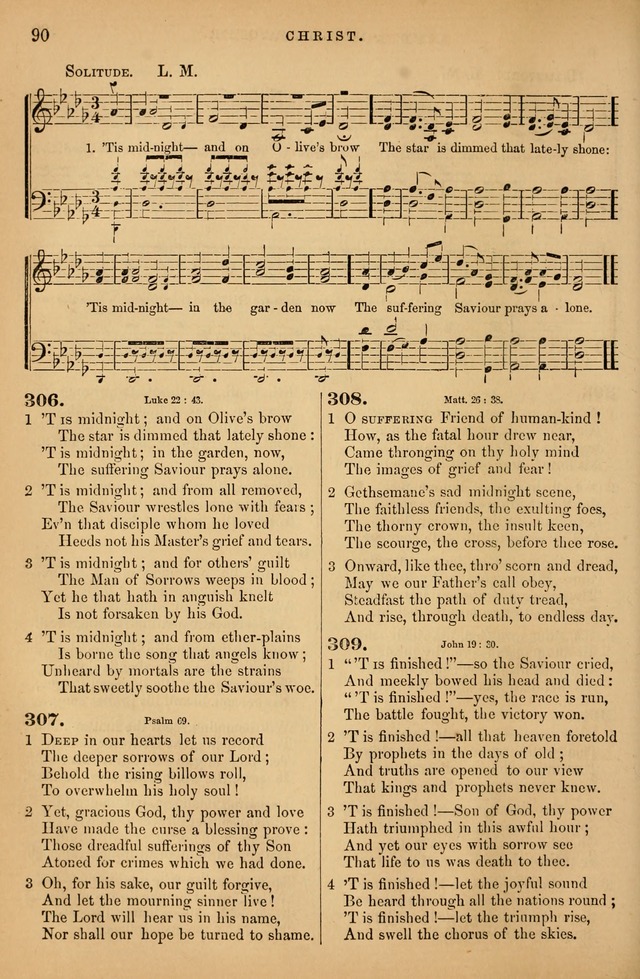Songs for the Sanctuary; or Psalms and Hymns for Christian Worship (Baptist Ed.) page 91
