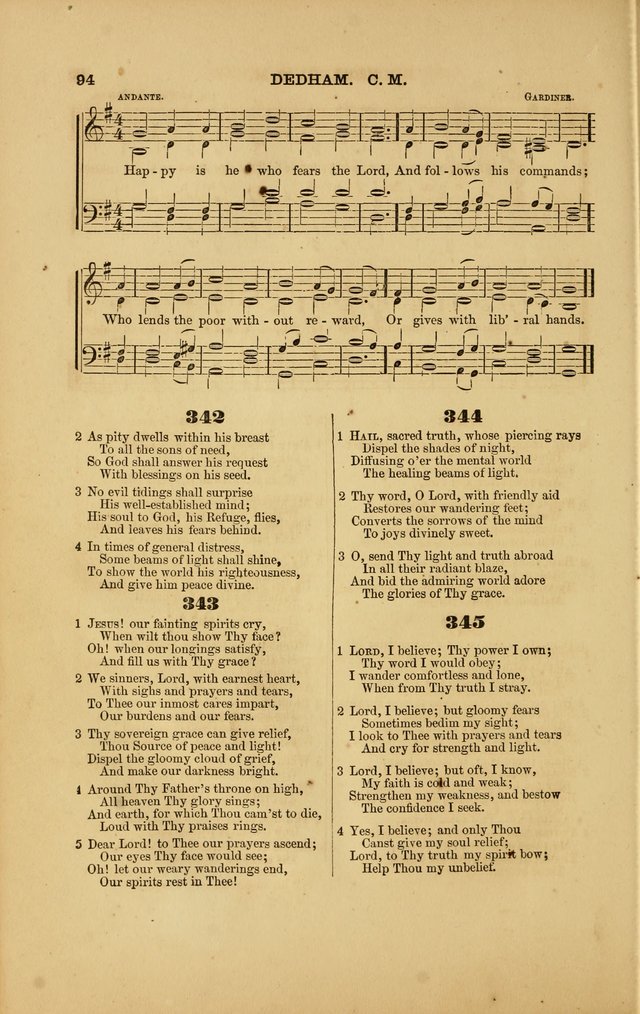Songs for Social and Public Worship page 90