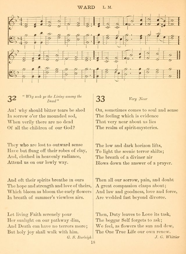 Sacred Songs For Public Worship: a hymn and tune book page 18