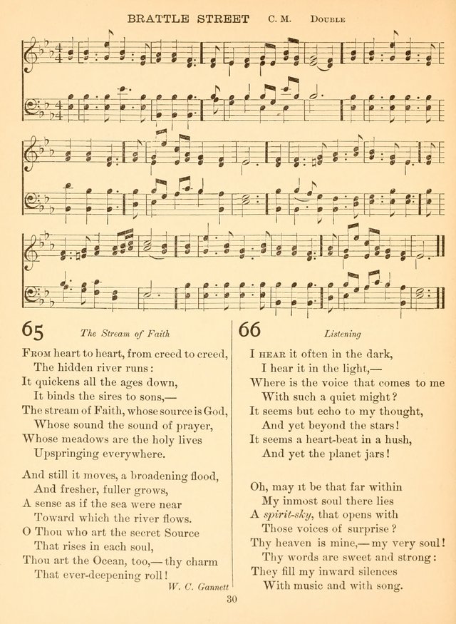 Sacred Songs For Public Worship: a hymn and tune book page 30