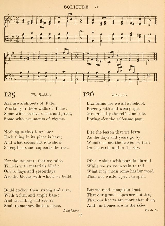 Sacred Songs For Public Worship: a hymn and tune book page 55