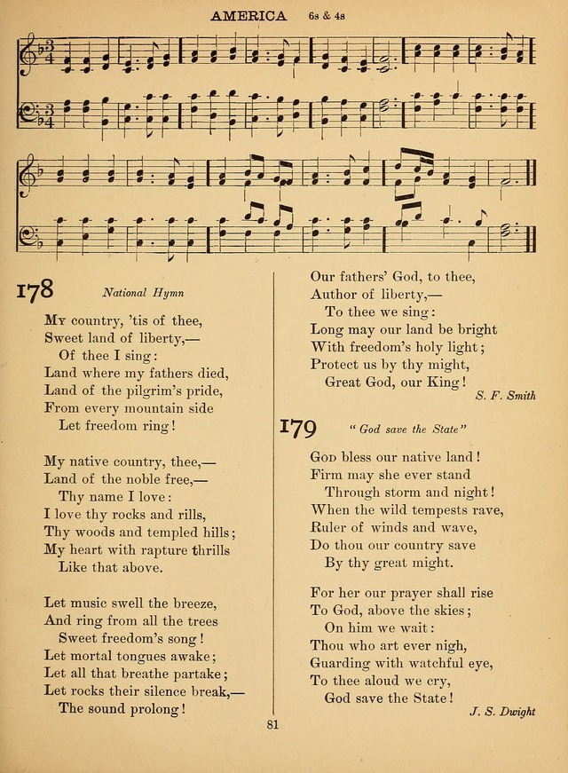 Sacred Songs For Public Worship: a hymn and tune book page 100