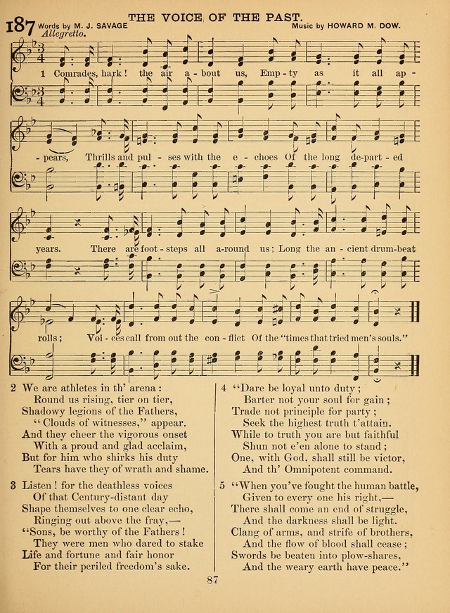 Sacred Songs For Public Worship: a hymn and tune book page 106