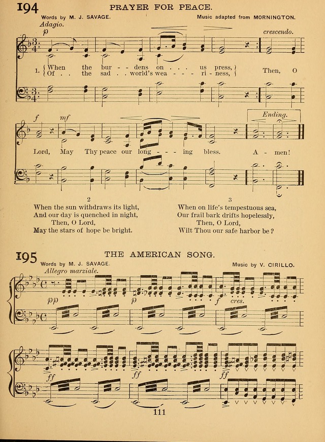 Sacred Songs For Public Worship: a hymn and tune book page 130